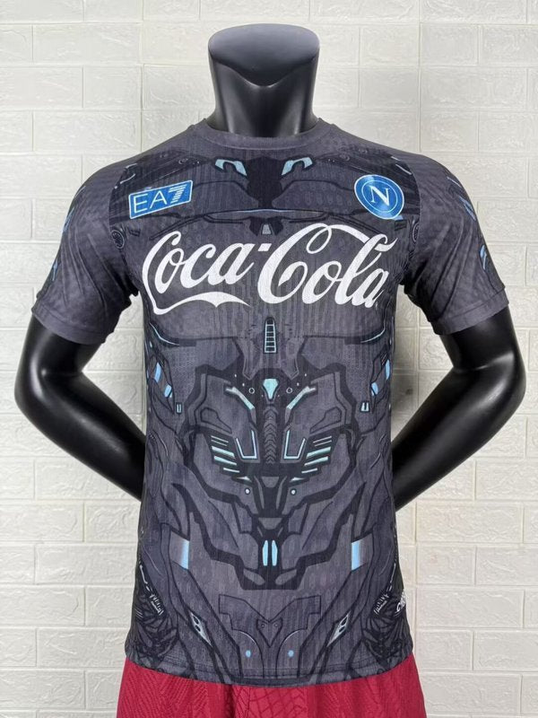 25-26 Napoli gray Coca Cola Player version jersey
