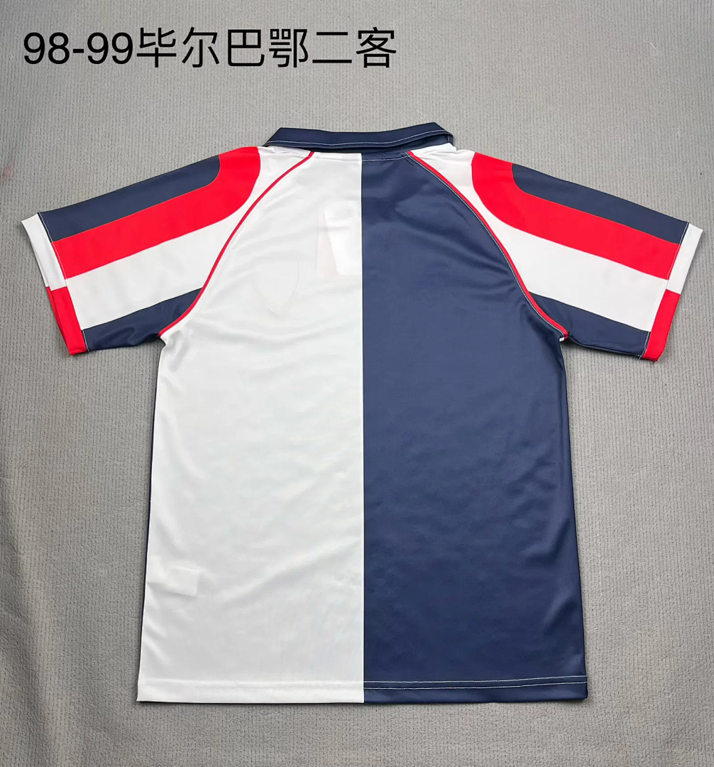 Retro Athletic Bilbao 1998/99 Away Soccer Jersey S-XXL