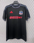 Colo Colo away black soccer jersey size S-4XL