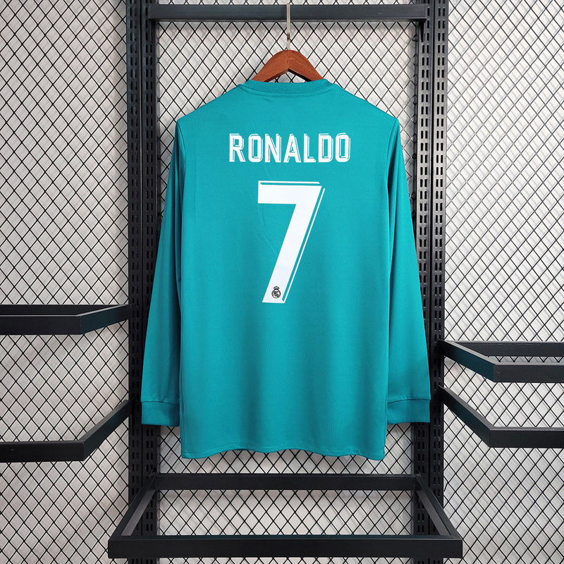 17-18 Real Madrid third away Long sleeve