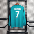 17-18 Real Madrid third away Long sleeve