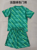 France 2026 World Cup Green Goalkeeper kids Soccer jersey 16-28