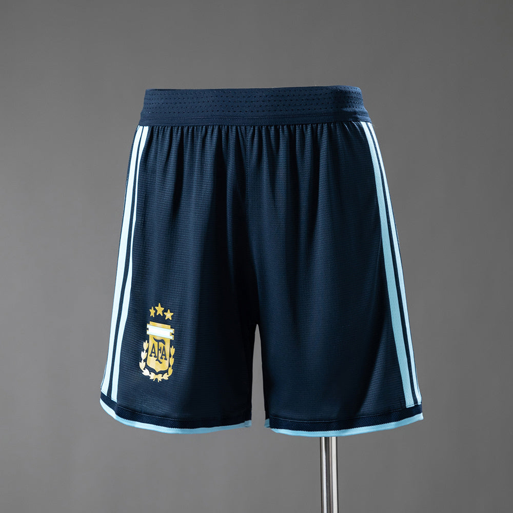 Pantalon Corto de Futbol #Argentina 2026 Home Player Version Shorts S-3XL — Minkang
