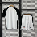25-26 Corinthians home white kid kit