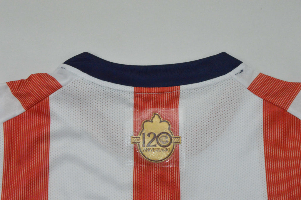 CHIVAS 120TH Manga larga Version autentica/jugador — Special Edition