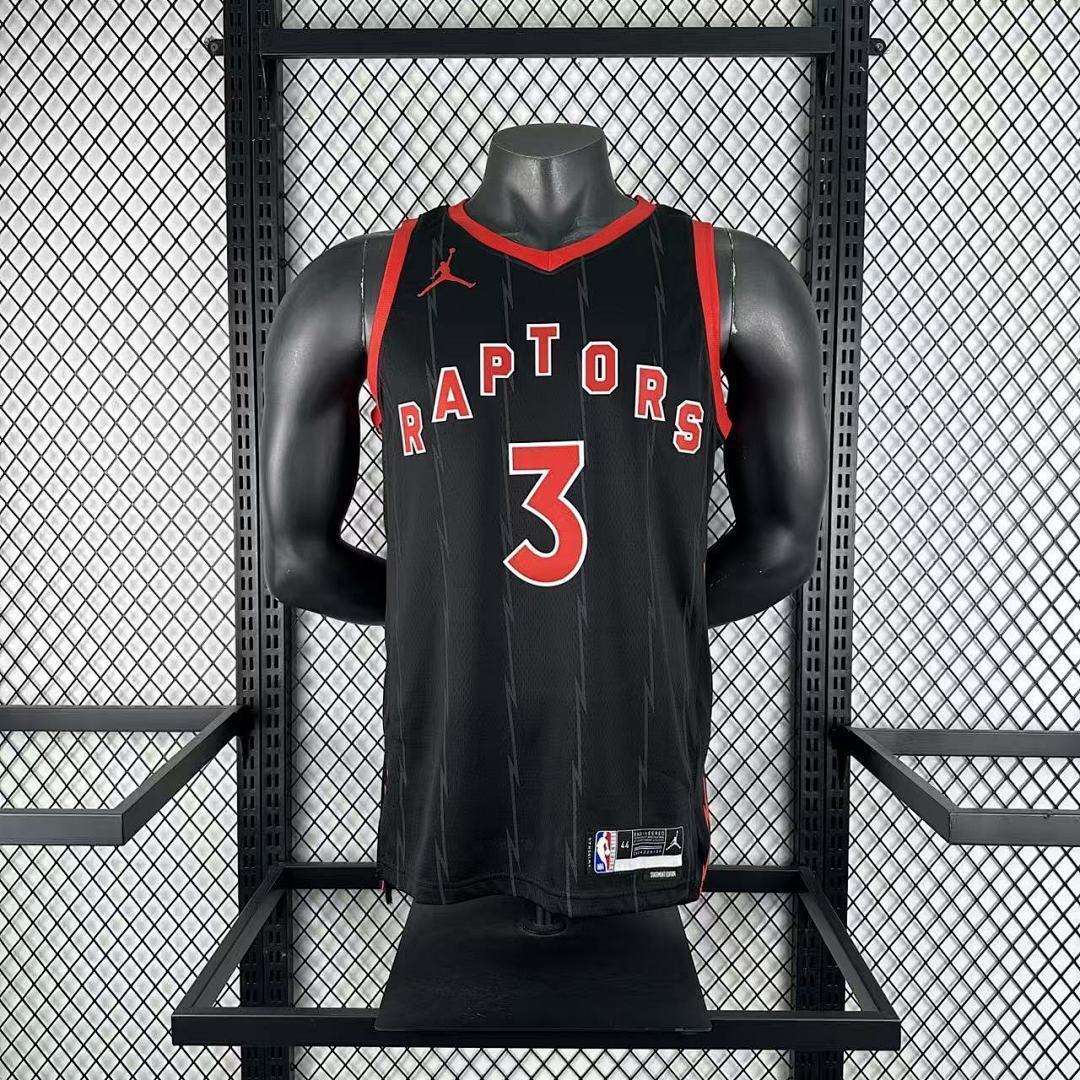 Season 2023 Toronto Raptors Black No. 3 INGRAM