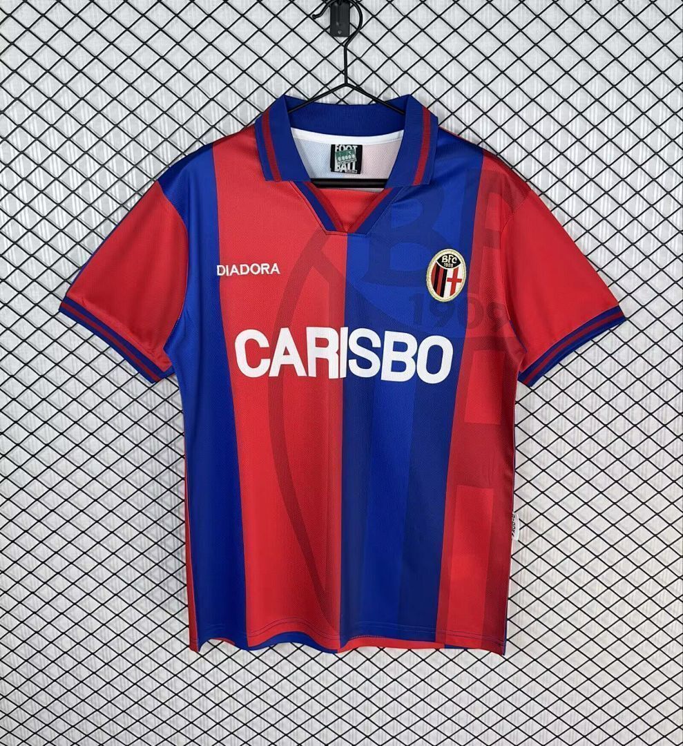 Retro Bologna 1996/97 Home soccer jersey Size S-XXL