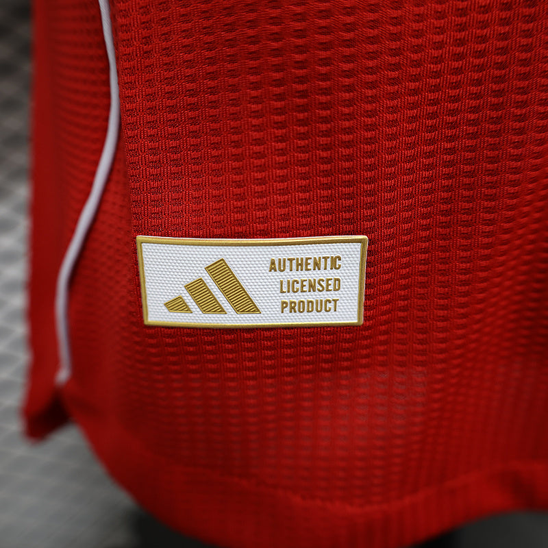25-26 Arsenal red player version jersey