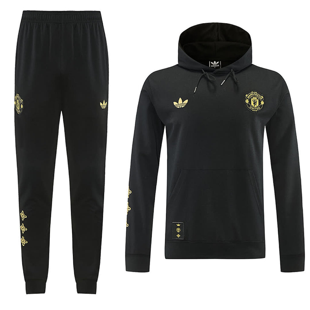 MNU 2026/27 Black hoodie suit