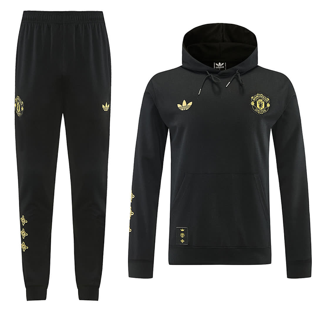 MNU 2026/27 Black hoodie suit