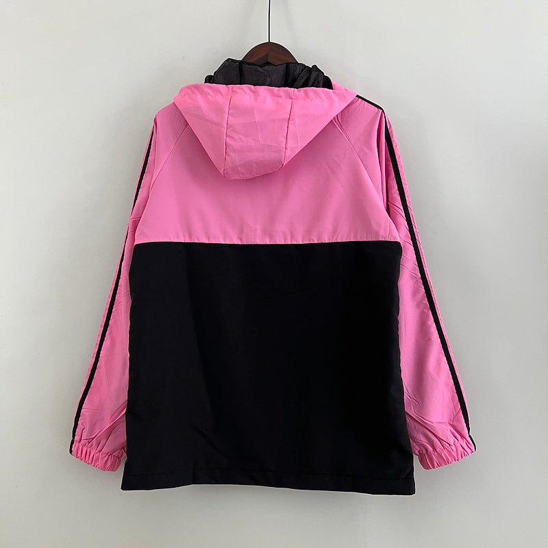 23-24 Miami Pink and Black windbreaker