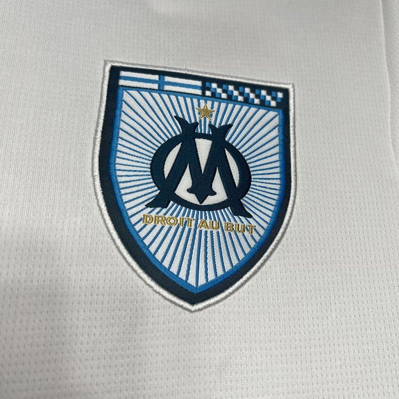 24-25 Marseille home soccer jersey
