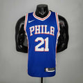 Embiid#21 Detroit Pistons blue