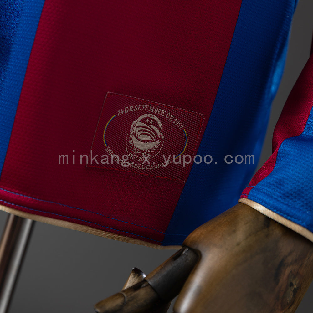 Retro 07/08 Barcelona long sleeves home S-XXL