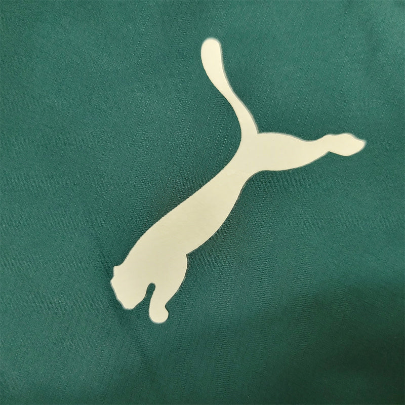 Palmeiras Windbreaker White-Green