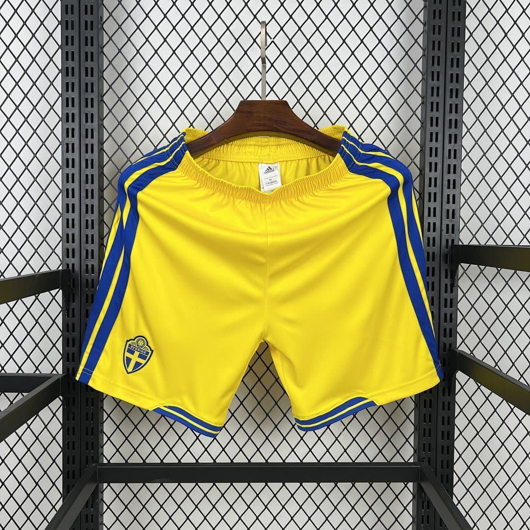 Pantalon Corto de Futbol #Mens Sweden 2026 World Cup Away Shorts — Zhang199