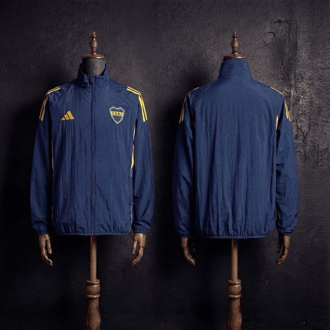 Boca Junior 2025/26 Dark Blue Jacket Windbreaker S-XXL