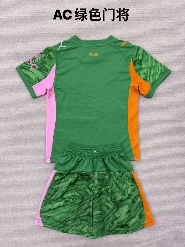 25-26 ACM Green goalkeeper kid kit