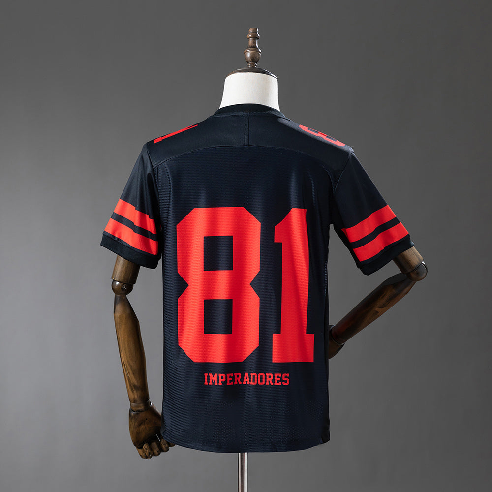 Flamengo 25/26 American Football#81 Jersey Sizes S-4XL