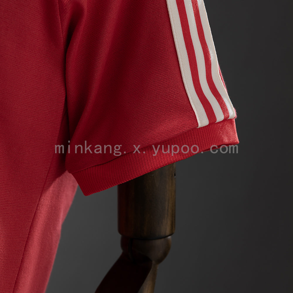 Bayern Munich Adicolor Classics 3-Stripes Red T-Shirt S-3XL