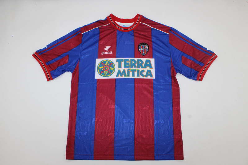 99-00 Levante UD Home Soccer Jersey