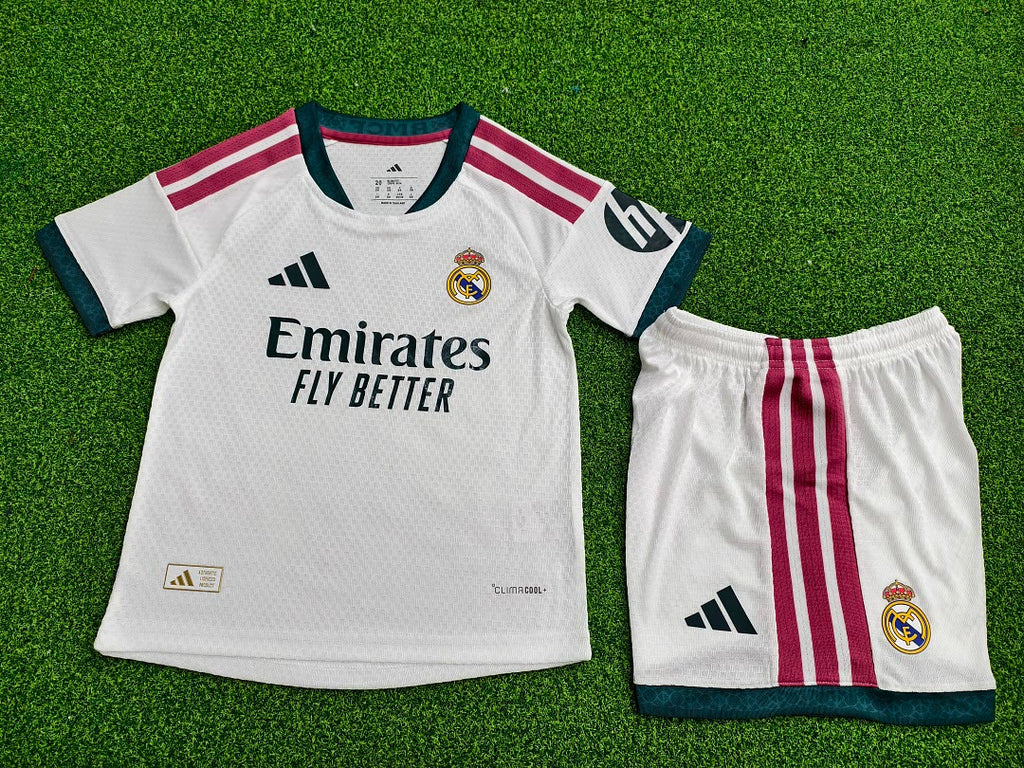 Real Madrid 2026/27 Home Player Version Kids kit Jerseys SIZE 16-28