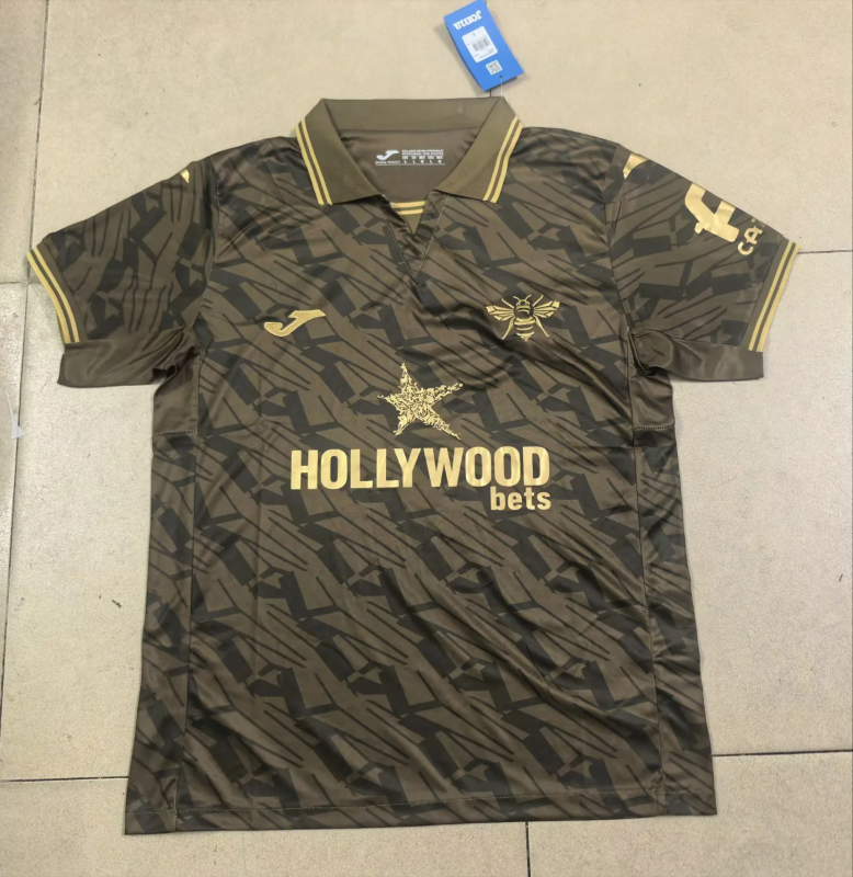 Brentford 2025-26 Away soccer jersey size S-4XL
