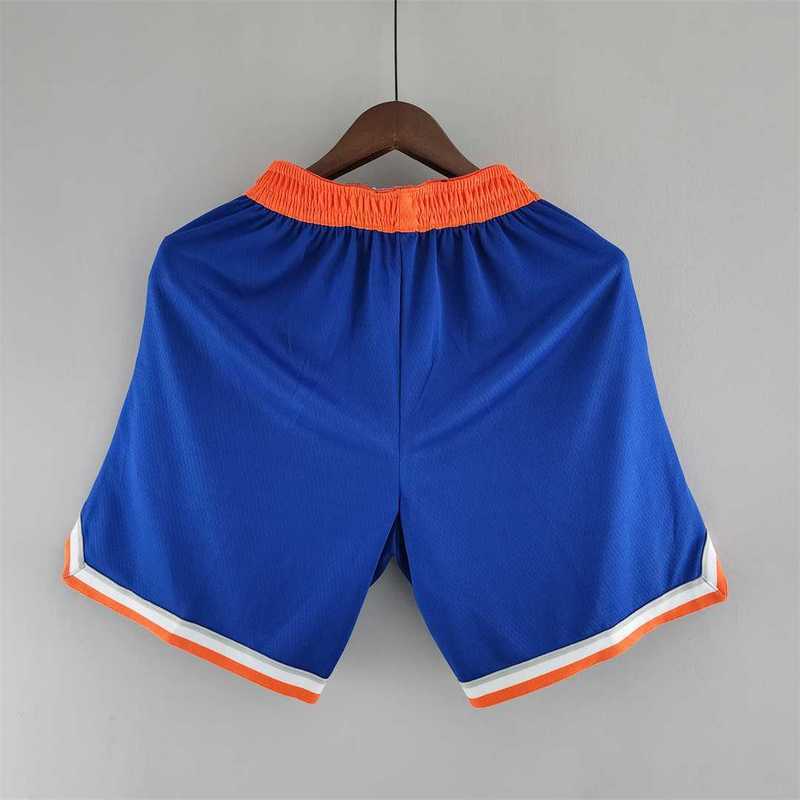New York Knicks NBA Shorts Blue
