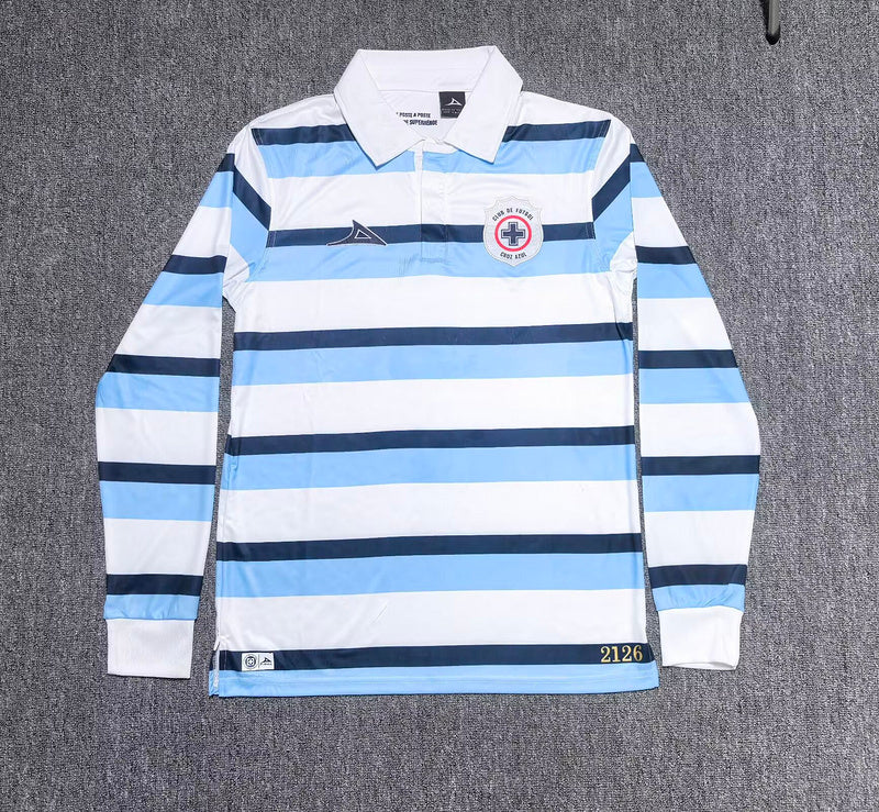 25-26 Cruz Azul Souvenir Long Sleeve Soccer Jersey
