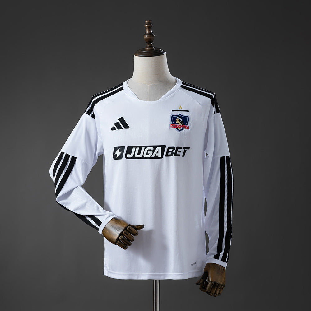 Colo Colo 26/27 Home Long-Sleeve Jersey S-4XL