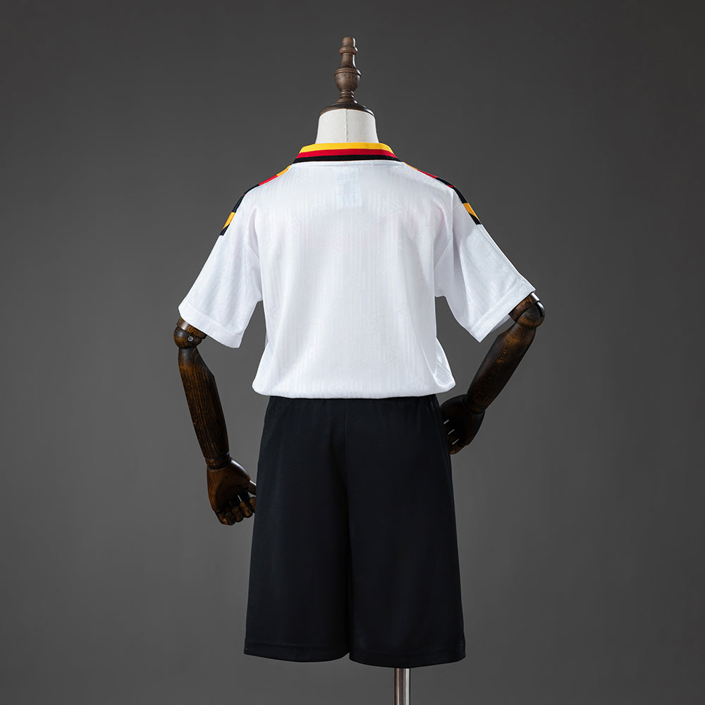 Germany 1994 Home Retro Kids Kit Jersey SIZE 16-28