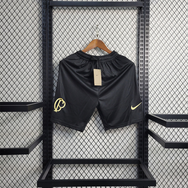 Pantalon Corto de Futbol #23-24 Corinthian Black Training Pants — Zhang199