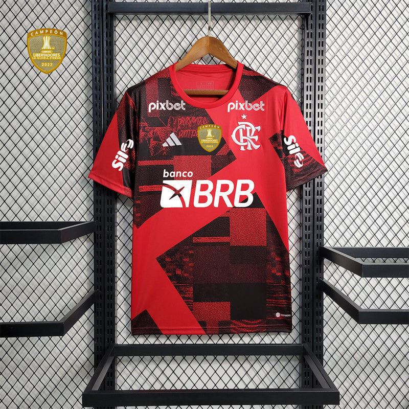 23-24 Flamengo before the game red