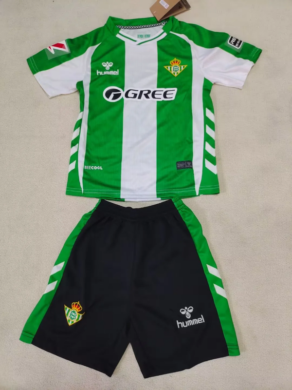 25-26 Betis home kid kit