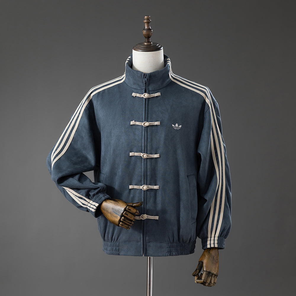 (Chinese New Year) Tang-style jacket - Gray S-XL