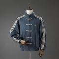 (Chinese New Year) Tang-style jacket - Gray S-XL