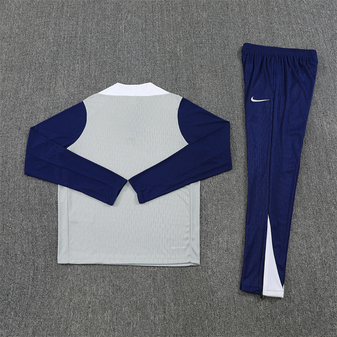 Tottenham Gray 2025/26 training shirt half zip