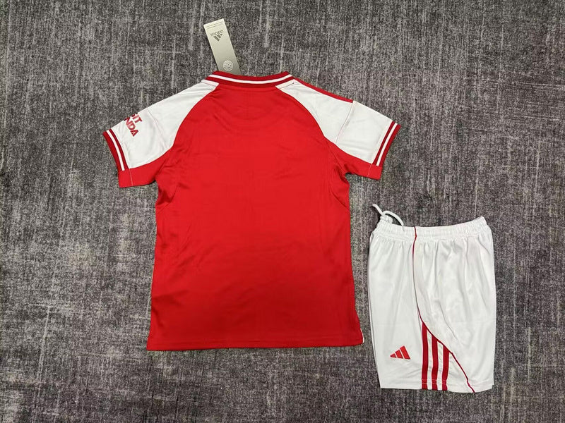 25-26 Arsenal home kid kit