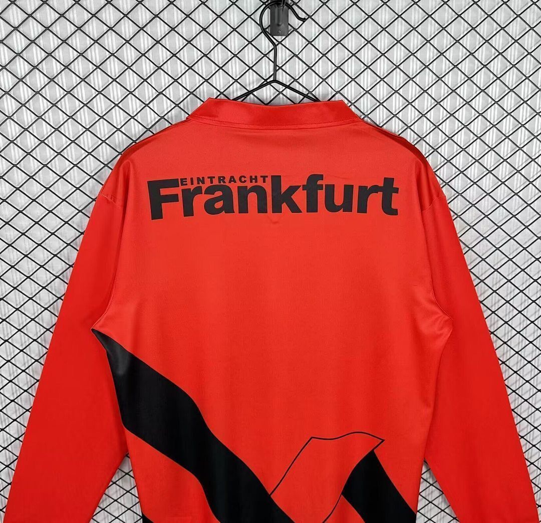 Retro Eintracht Frankfurt 1993/96 Home Long Sleeve Jersey S-XXL