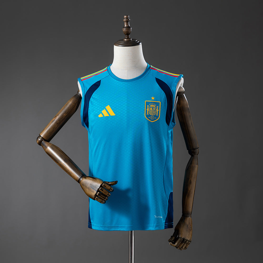 Spain 26/27 Training Vest - Blue Jersey S-XXL