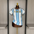 Woman Argentina 2026 World Cup Home soccer jersey size S-2XL