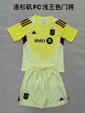 25-26 Los Angeles FC yellow goalkeeper kid kit