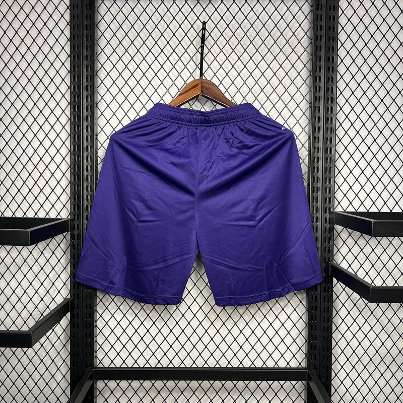Pantalon Corto de Futbol #24-25 Real Madrid Y3 Purple shorts — Zhang199