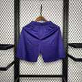 Pantalon Corto de Futbol #24-25 Real Madrid Y3 Purple shorts — Zhang199
