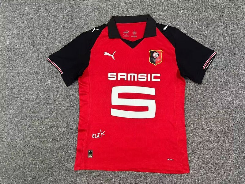 25-26 Rennes home jersey