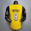 Bryant #8 Lakers V-neck City Edition yellow