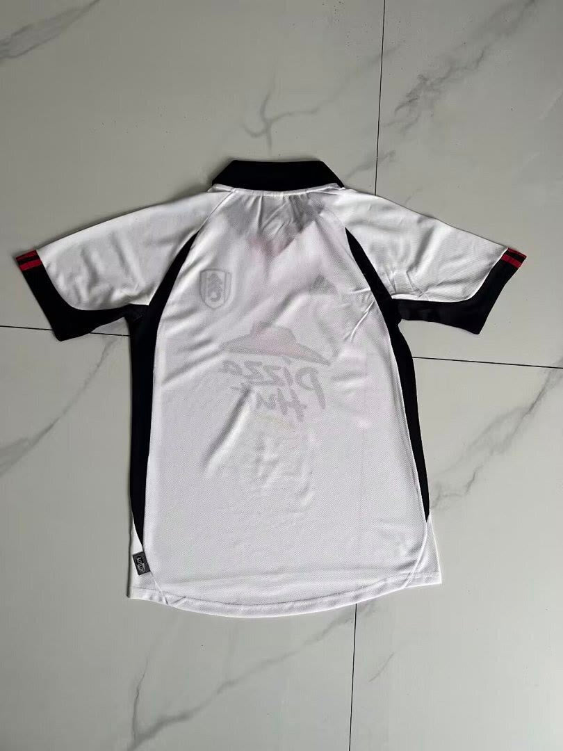 Retro Fulham 2001/02 home version white size S-2XL