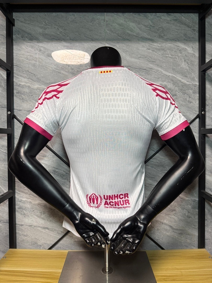 Barcelona 25/26 Pink and White Special Player version Jersey