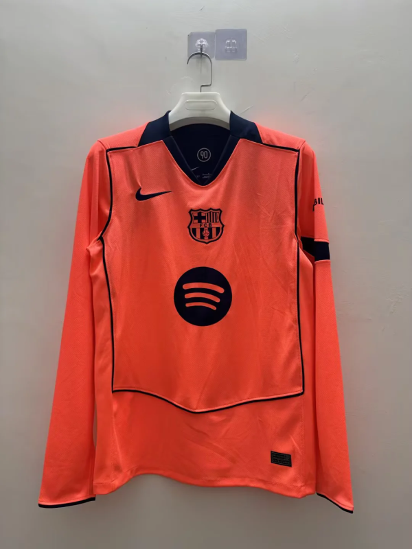 Barcelona 2025/26 Third Away long sleeve jersey