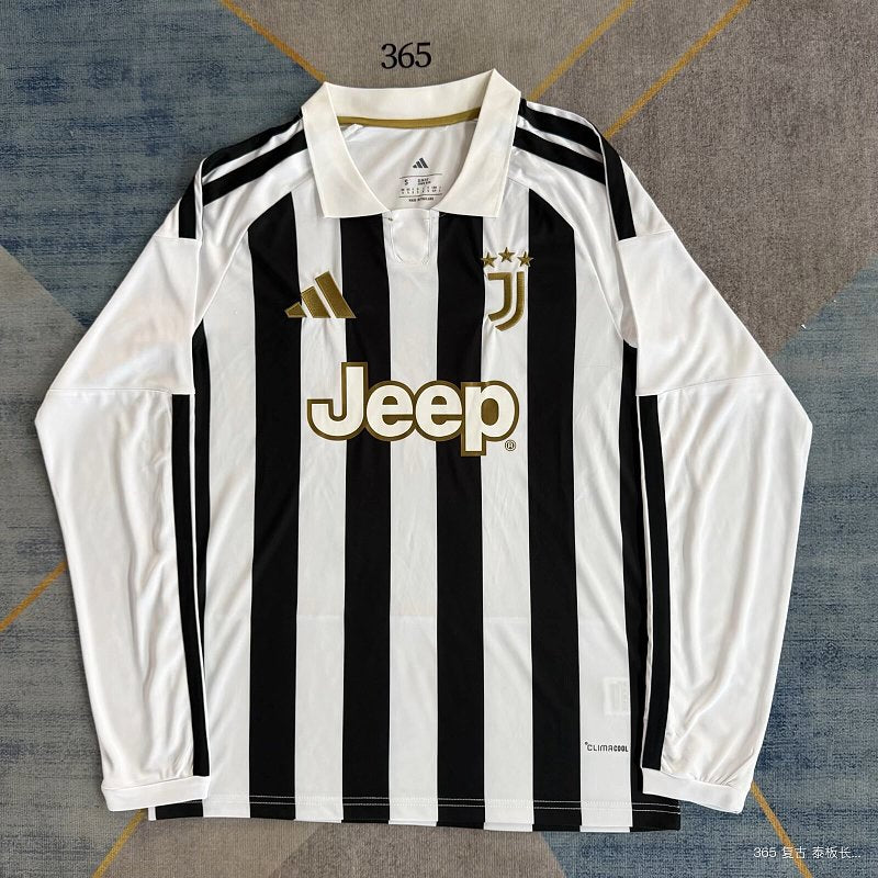 26-27 Juventus Home Long Sleeve S-4XL